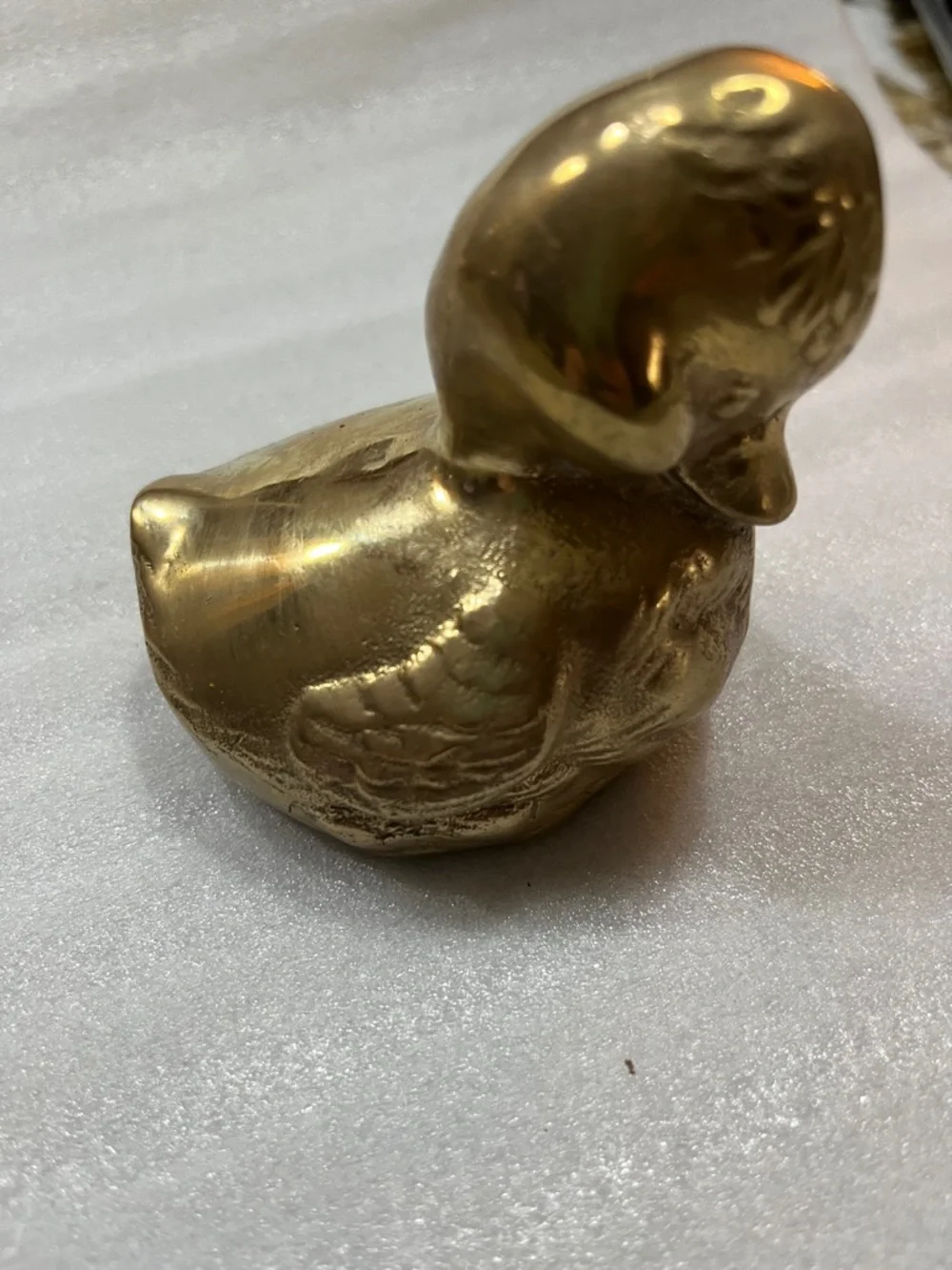 Brass Duck Figurine - Picture 3 of 8